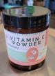 Wholefood Herbal Vitamin C Powder, amber glass jar
