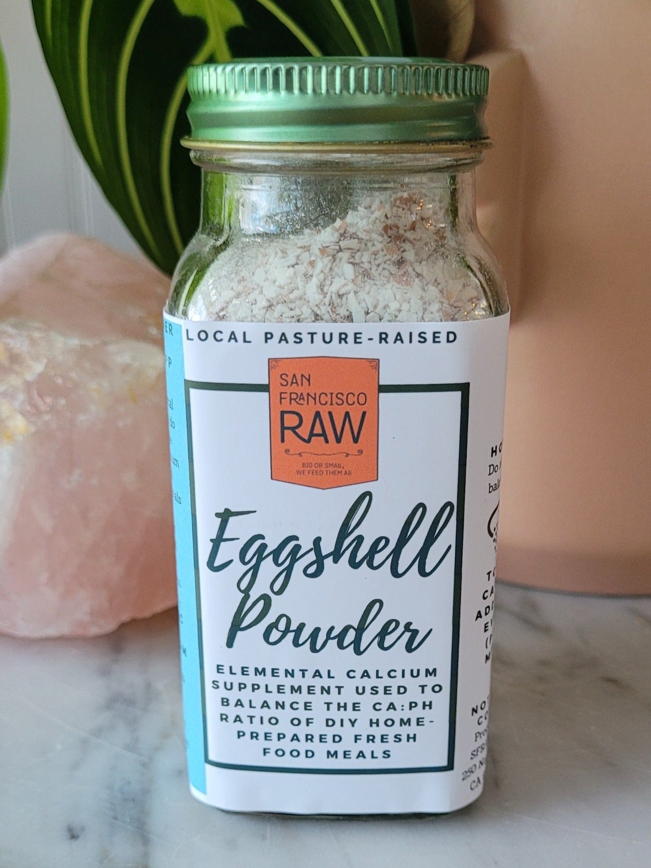 Eggshell Powder (ESP) from Locally Pasture-Raised Eggshells with the B ...